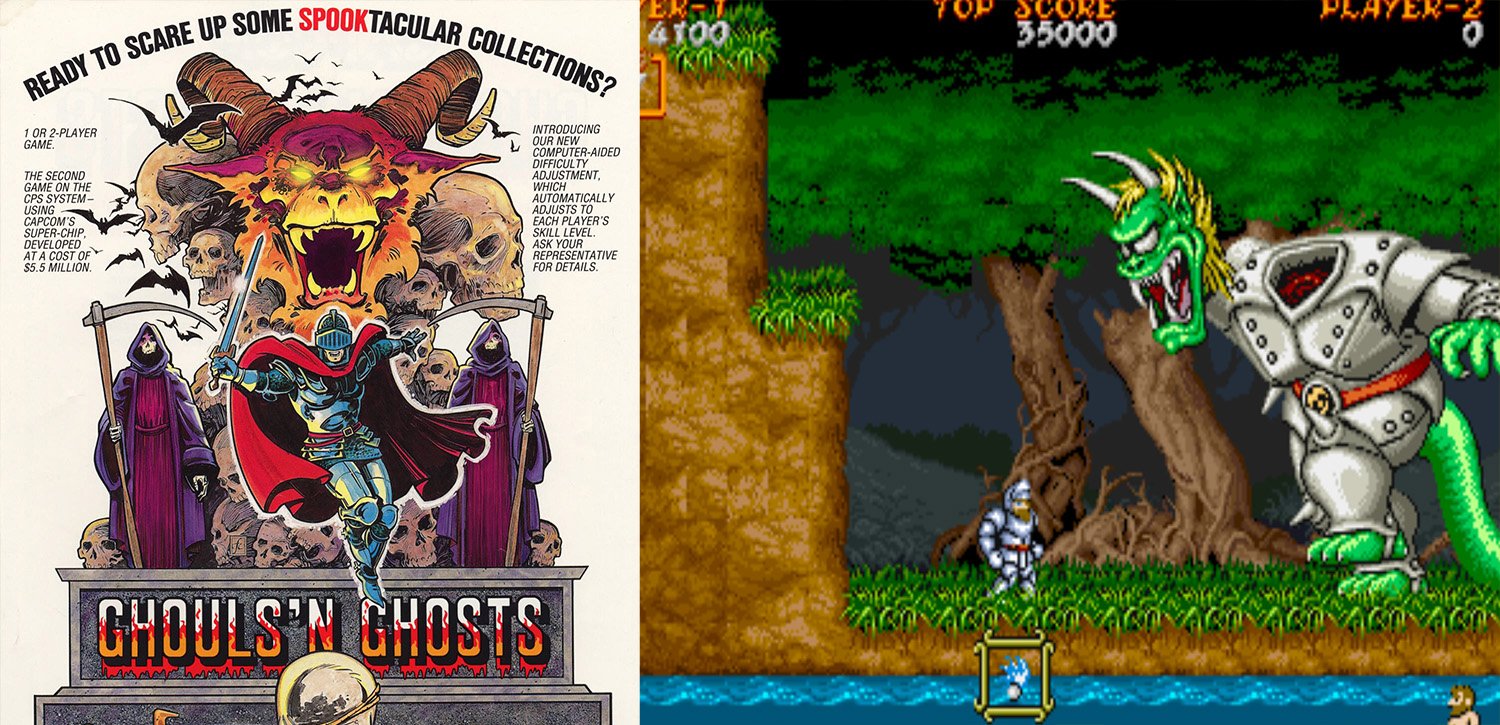 Ghouls n Ghosts storia
