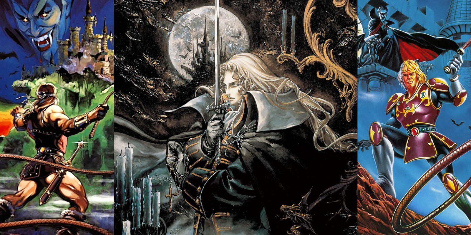Castlevania storia e cronologia della saga - anni 80 e 90 - cover a